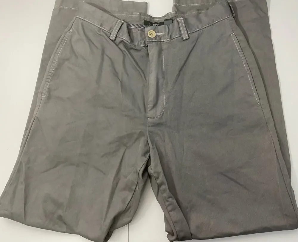 J.Crew Mens/Boys Work/Uniform Pants - Gray- 28x30